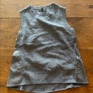 Banana Republic Gray Knit Tank Top